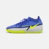 Nike Performance Unisex PHANTOM GT2 ACADEMY DF IC - Fußballschuh Halle - Sapphire/volt/grey Fog/blue Void