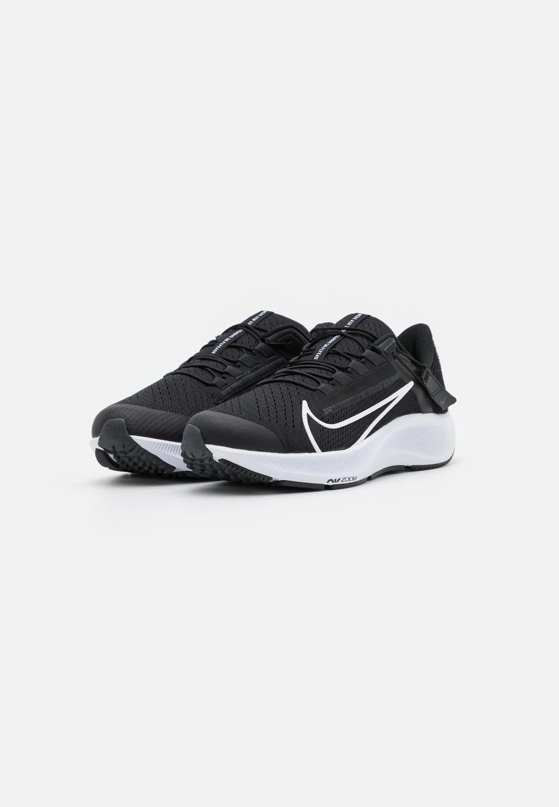 Nike Performance Damen AIR ZOOM PEGASUS FLYEASE - Laufschuh Neutral - Black/white/anthracite/volt 2 Nike Performance Damen AIR ZOOM PEGASUS FLYEASE - Laufschuh Neutral - Black/white/anthracite/volt – Bild 2