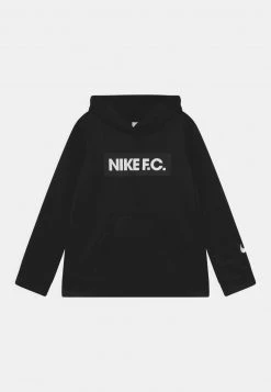 Nike Performance FC LIBERO HOODIE UNISEX - Sweatshirt - Black/white