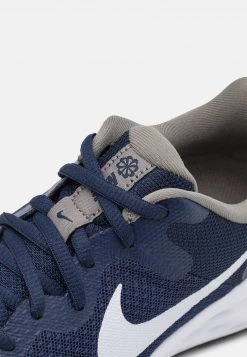 Nike Performance REVOLUTION 6 UNISEX - Laufschuh Neutral - Midnight Navy/white/flat Pewter -Angebote Nike Store 666e0c78991643109e200660eb64d018