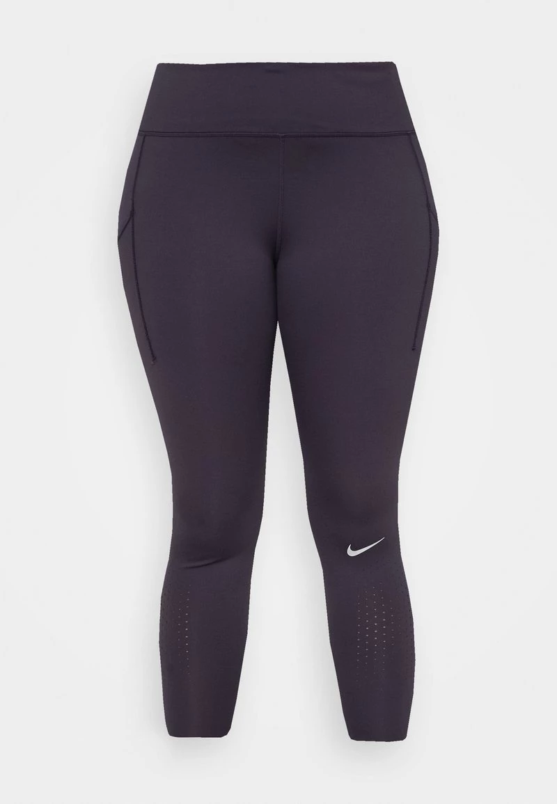 Nike Performance Damen EPIC PLUS - Tights - Cave Purple/silver 4 Nike Performance Damen EPIC PLUS - Tights - Cave Purple/silver – Bild 4