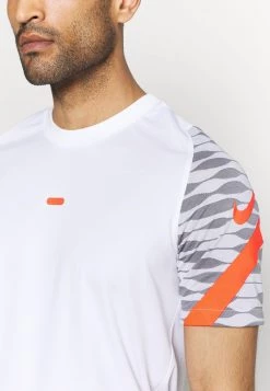 Nike Performance STRIKE 21 - Sport T-shirt - White/black/bright Crimson | Herren -Angebote Nike Store 668096fe666f46b69751398cbce4a079