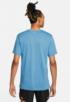 Nike Performance DF HERITAGE - T-Shirt Print - Hellblau | Herren -Angebote Nike Store 66e450d84d4d422c8e5d6af704e261fe