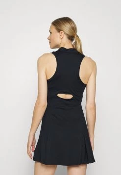Nike Performance Damen VICTORY DRESS - Sportkleid - Black/white -Angebote Nike Store 67216721206f472798b544dedc8fb3b7