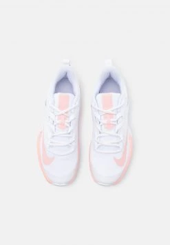 Nike Performance Damen COURT VAPOR LITE - Multicourt Tennisschuh - White/bleached Coral -Angebote Nike Store 6766fe67f49848c589750ce4cff05ceb