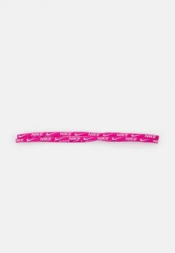 Nike Performance Damen FIXED HEADBAND - Sonstige Accessoires - Active Pink/white