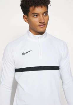 Nike Performance Herren ACADEMY DRIL - Fleecepullover - White/black -Angebote Nike Store 682cbb4dfcbe4ff083ef0f0ee92b539e