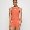 Nike Performance ICON CLASH TANK - Top - Madder Root/atmosphere/white | Damen