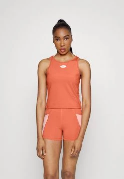 Nike Performance ICON CLASH TANK - Top - Madder Root/atmosphere/white | Damen