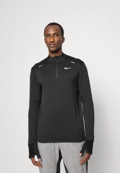 Nike Performance SWEATSHIRTS TF RPL ELMNT HZ - Langarmshirt - Black | Herren