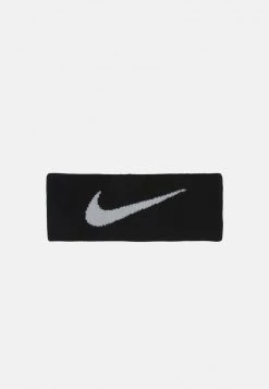Nike Performance NIKE SEAMLESS HEADBAND REVERSIBLE UNISEX - Ohrenwärmer - Black/smoke Grey
