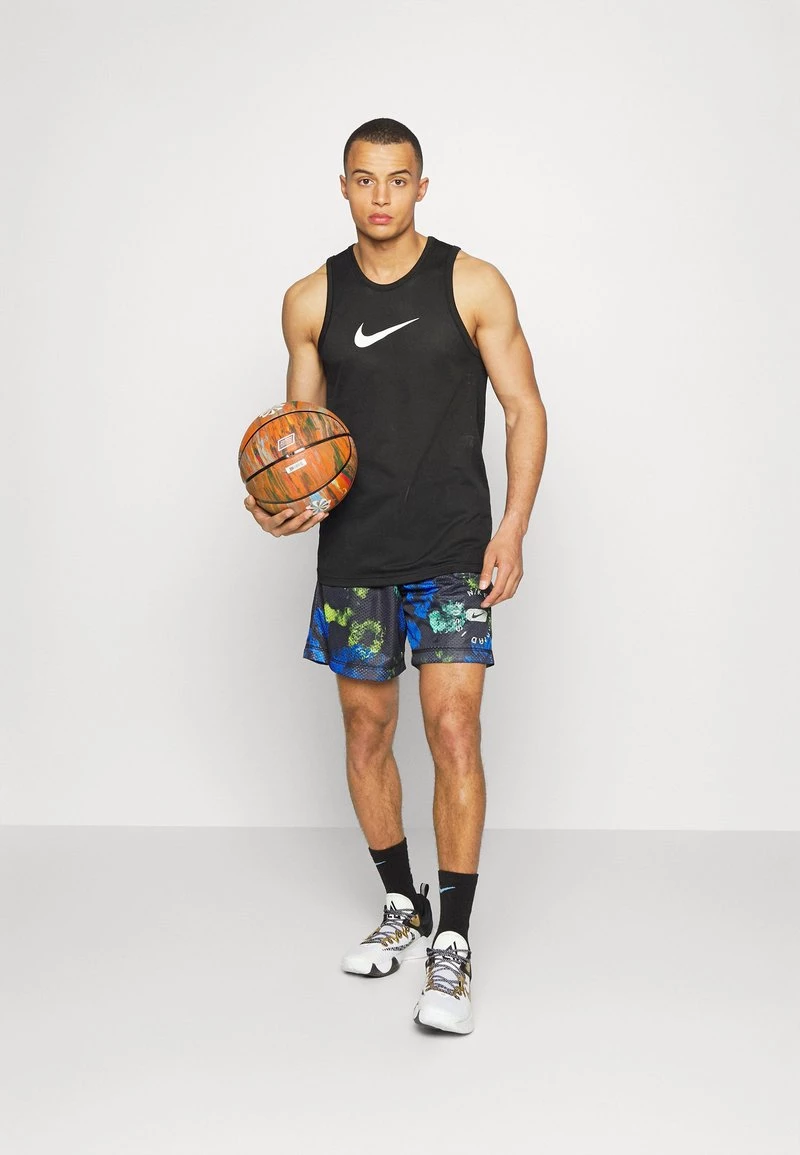 Nike Performance Herren STANDARD ISSUE SHORT - Kurze Sporthose - Black/black/atomic Green/white 2 Nike Performance Herren STANDARD ISSUE SHORT - Kurze Sporthose - Black/black/atomic Green/white – Bild 2