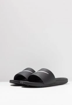 Nike Performance Kinder KAWA SLIDE UNISEX - Badesandale - Black/white -Angebote Nike Store 695ef0b5d08346f1b6a9c521190dad9c