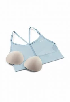 Nike Performance Damen INDY BRA - Sport-BH Mit Mittlerer Stützkraft - Worn Blue/white -Angebote Nike Store 696d54a376024ac8a6dc8878ec4b1b82