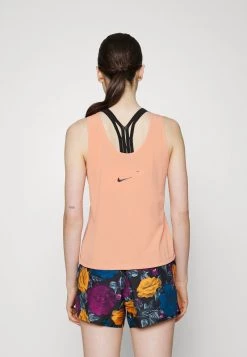 Nike Performance Damen RUN TANK - Top - Light Madder Root/black -Angebote Nike Store 699f15a6d1d94b9b9c84cb5937fc11d4