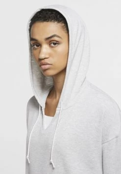 Nike Performance CORE COLLECTION COVERUP - Kapuzenpullover - Grey Heather/platinum Tint | Damen -Angebote Nike Store 6a293eaf4c194a9aa039df7f5b8c52bf