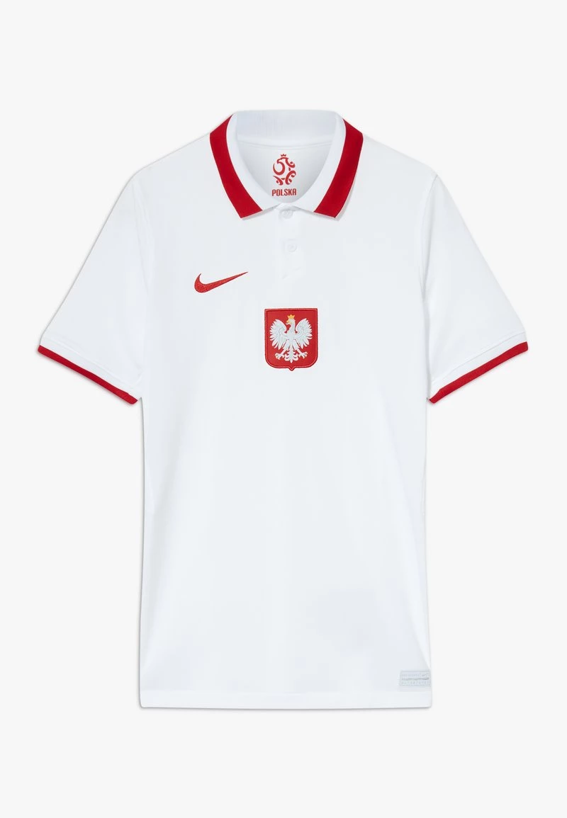 Nike Performance Unisex POLEN Y NK BRT STAD SS HM - Vereinsmannschaften - White/sport Red 1 Nike Performance Unisex POLEN Y NK BRT STAD SS HM - Vereinsmannschaften - White/sport Red