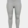 Nike Performance Damen RUN 7/8 PLUS - Tights - Particle Grey/reflective Silver