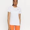 Nike Performance Damen DRY TEE CREW - Sport T-shirt - White