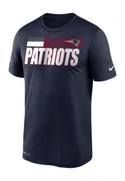 Nike Performance DRIFIT LEGEND SIDELINE NEW ENGLAND PATRIOTS - T-Shirt Print - Navy | Herren