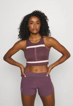 Nike Performance Damen RUN BRA - Sport-BH Mit Mittlerer Stützkraft - Dark Wine/pale Coral/black -Angebote Nike Store 6b4e8ba0b0e14c9ebc5abb8a8b0e7532