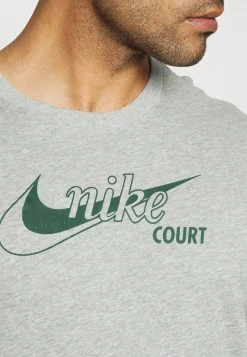 Nike Performance TEE TENNIS - T-Shirt Print - Dark Grey Heather/pro Green | Herren -Angebote Nike Store 6b7375c894a349afaa56e3cb96fabb32