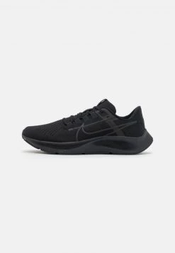 Nike Performance Herren AIR ZOOM PEGASUS 38 - Laufschuh Neutral - Black/anthracite/volt