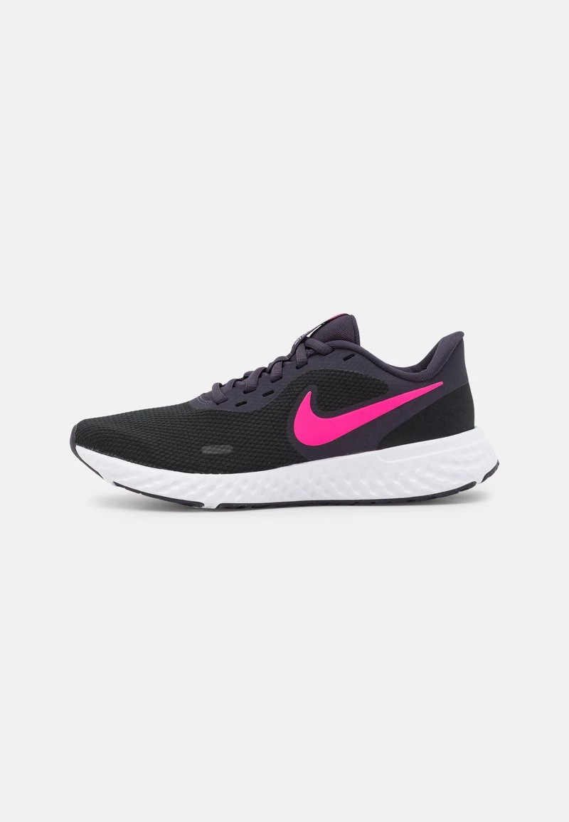 Nike Performance Damen SCHUHE REVOLUTION 5 - Laufschuh Neutral - Black/hyper Pink/cave Purple/lilac/white 1 Nike Performance Damen SCHUHE REVOLUTION 5 - Laufschuh Neutral - Black/hyper Pink/cave Purple/lilac/white