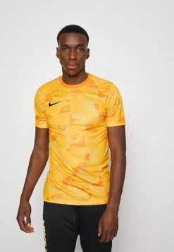 Nike Performance Herren FC LIBERO - T-Shirt Print - Light Curry/university Gold/black