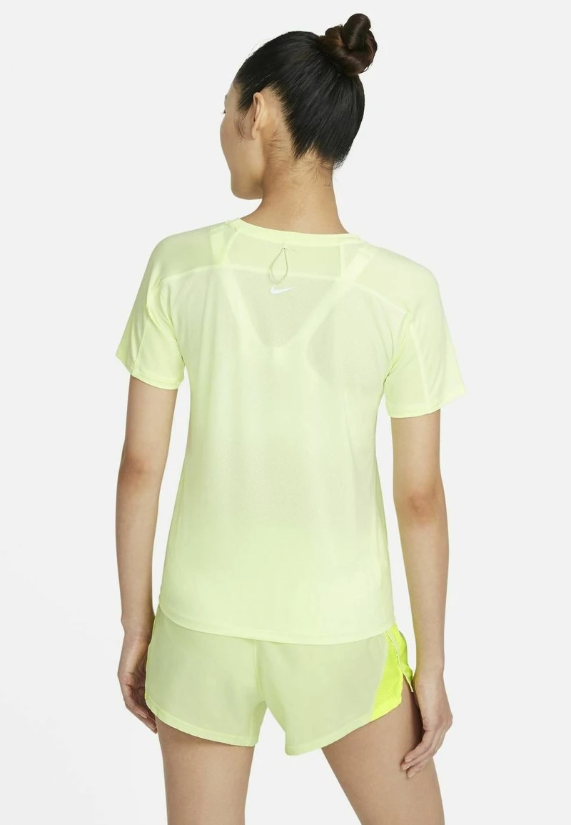 Nike Performance Damen MILER - T-Shirt Print - Barely Volt 3 Nike Performance Damen MILER - T-Shirt Print - Barely Volt – Bild 3