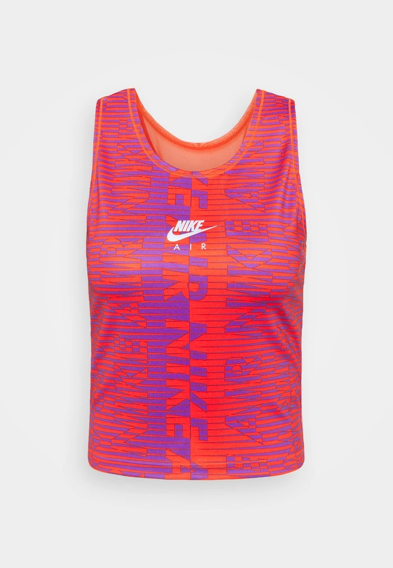 Nike Performance Damen AIR TANK - Sport T-shirt - Team Orange 1 Nike Performance Damen AIR TANK - Sport T-shirt - Team Orange