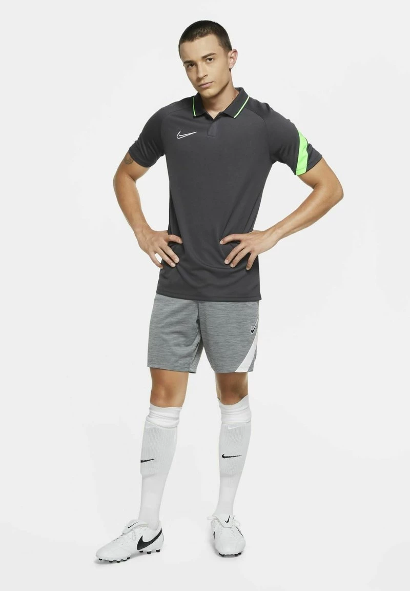 Nike Performance Herren ACADEMY - Poloshirt - Anthracite/green Strike/white 2 Nike Performance Herren ACADEMY - Poloshirt - Anthracite/green Strike/white – Bild 2