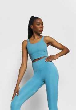 Nike Performance Damen THE YOGA - Tights - Cerulean/light Armory Blue -Angebote Nike Store 6d046fb243d347dd899e028e498f214a
