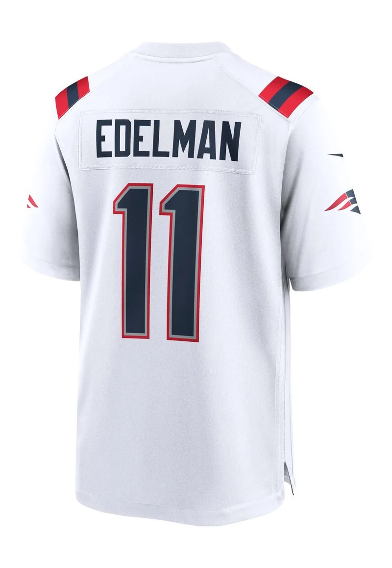 Nike Performance Herren GAME JERSEY NEW ENGLAND PATRIOTS #11 JULIAN EDELMAN - Fußball-Trikot - White 2 Nike Performance Herren GAME JERSEY NEW ENGLAND PATRIOTS #11 JULIAN EDELMAN - Fußball-Trikot - White – Bild 2