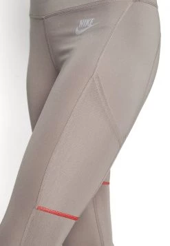 Nike Performance Damen AIR - Tights - Moon Fossil/chile Red/silver -Angebote Nike Store 6d5efc1263854f3aa0fb5130038e4c64