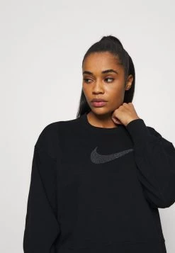 Nike Performance Damen DRY GET FIT CREW - Sweatshirt - Black/light Smoke Grey -Angebote Nike Store 6d8cfdef17944c8d97b7e8bca4f5e133