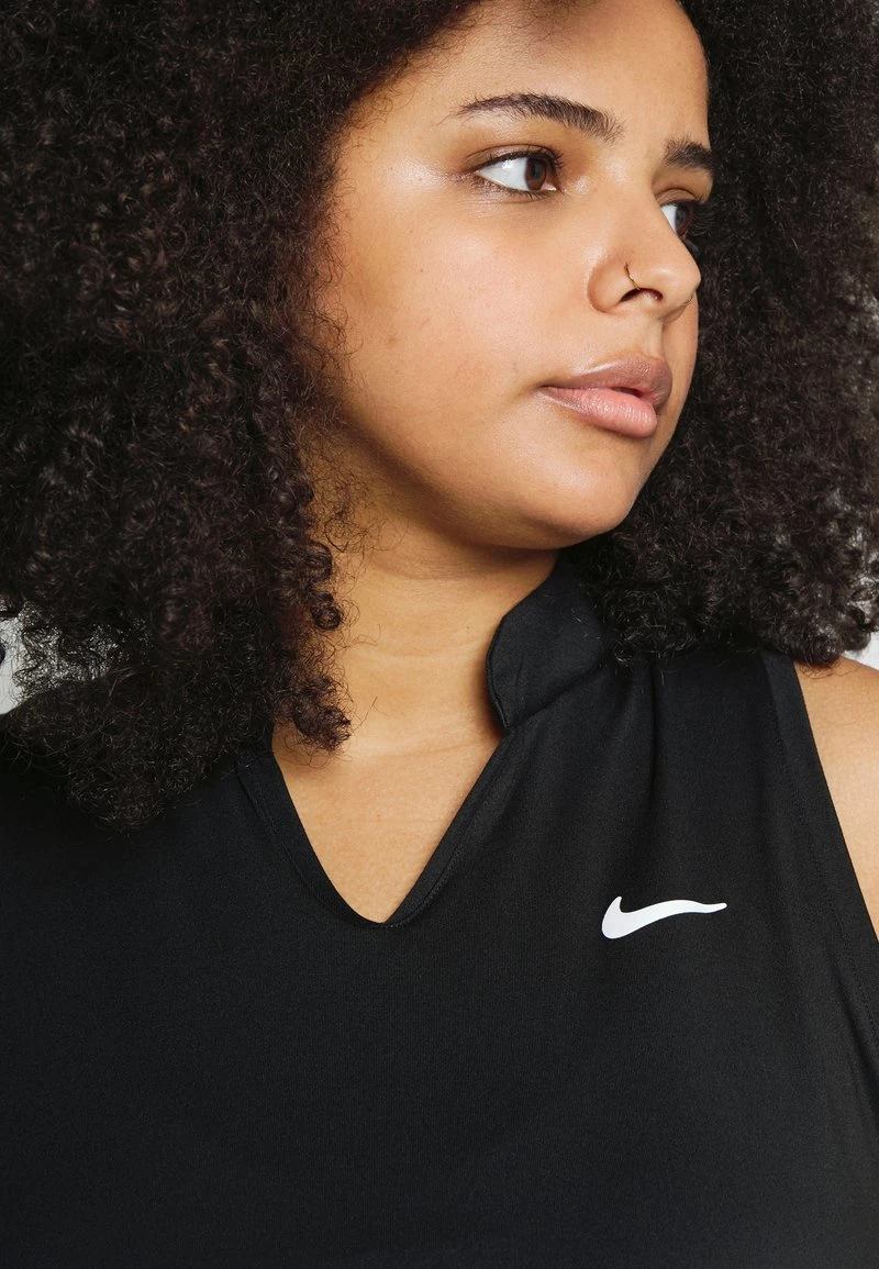 Nike Performance VICTORY DRESS PLUS - Sportkleid - Black/white | Damen 6 Nike Performance VICTORY DRESS PLUS - Sportkleid - Black/white | Damen – Bild 6