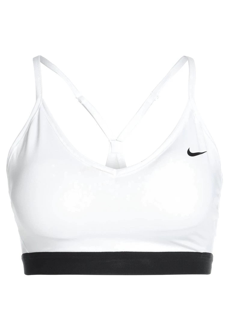 Nike Performance Damen INDY - Sport-BH Mit Leichter Stützkraft - White/black/black 6 Nike Performance Damen INDY - Sport-BH Mit Leichter Stützkraft - White/black/black – Bild 6
