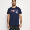 Nike Performance NFL NEW ENGLAND PATRIOTS LOGO ESSENTIAL - T-Shirt Print - College Navy | Herren