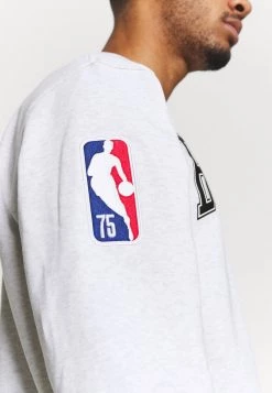 Nike Performance Herren NBA BROOKLYN NETS CREWNECK - Vereinsmannschaften - Birch Heather/white/black -Angebote Nike Store 6e5308c6d7b84775867e5a69d46b3e2a