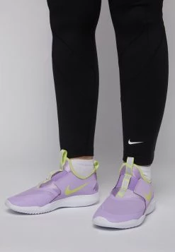 Nike Performance FLEX RUNNER UNISEX - Laufschuh Neutral - Lilac/light Lemon Twist