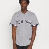 Nike Performance Herren MLB NEW YORK YANKEES OFFICIAL REPLICA ROAD - Vereinsmannschaften - Dugout Grey