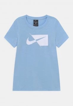 Nike Performance T-Shirt Print - Psychic Blue/white | Kinder