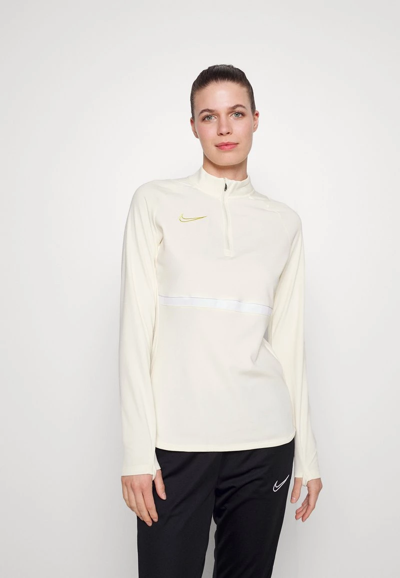 Nike Performance ACADEMY DRIL - Sweatshirt - Coconut Milk/white/saturn Gold | Damen 1 Nike Performance ACADEMY DRIL - Sweatshirt - Coconut Milk/white/saturn Gold | Damen