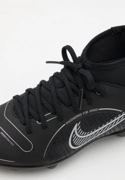 Nike Performance MERCURIAL JR 8 CLUB FG/MG UNISEX - Fußballschuh Nocken - Black/metallic Silver/medium Ash -Angebote Nike Store 6f7fe2477197407dae7c6ee92b7d0382