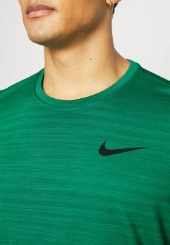 Nike Performance Herren SUPERSET - Sport T-shirt - Malachite/black -Angebote Nike Store 6fabf30362dd42a7ad08ddf703354248