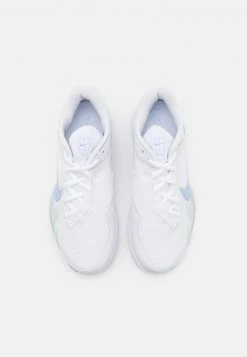 Nike Performance Damen COURT AIR ZOOM VAPOR PRO - Multicourt Tennisschuh - White/aluminum -Angebote Nike Store 6fdc1ae43d9f48319cca36aacde360de