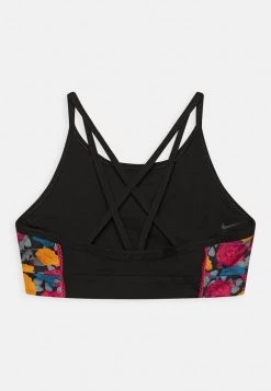 Nike Performance INDY BRA ICONCLASH - Sport BH - Black, Pink | Kinder -Angebote Nike Store 70052ed27411411cbdd4a94cbc1e09f9