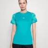Nike Performance Damen STRIKE 21 - T-Shirt Print - Aquamarine/tropical Twist