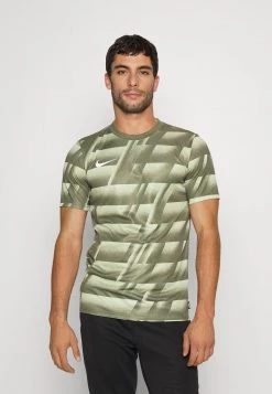 Nike Performance Herren LIBERO - Sport T-shirt - Medium Olive/black/white